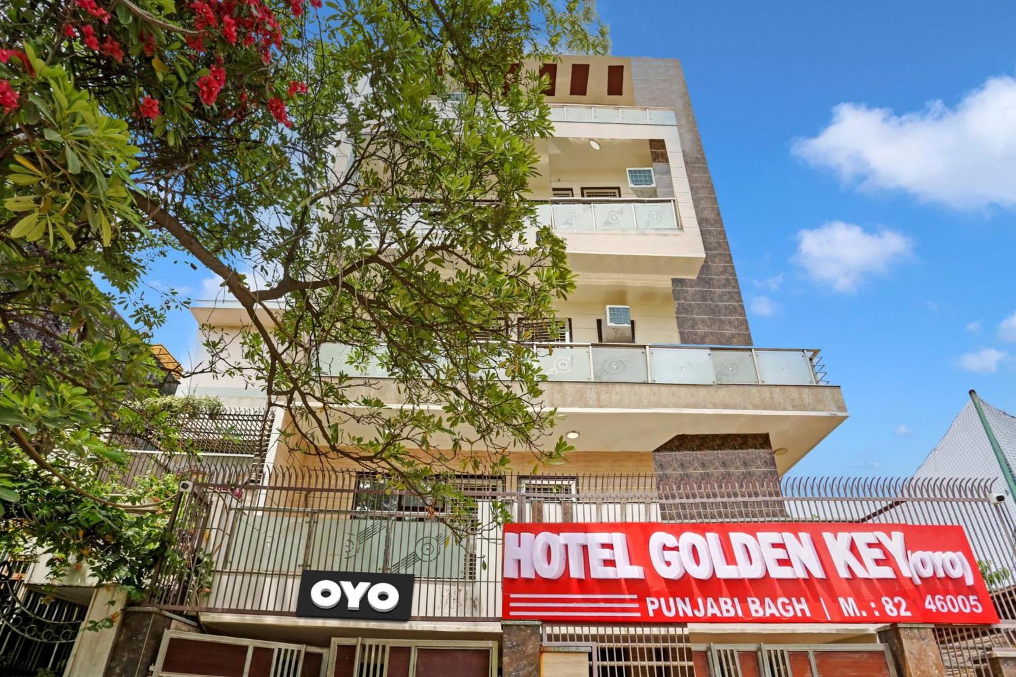 Hotel O Golden Key Inn Punjabi Bagh New Delhi Bagian luar foto